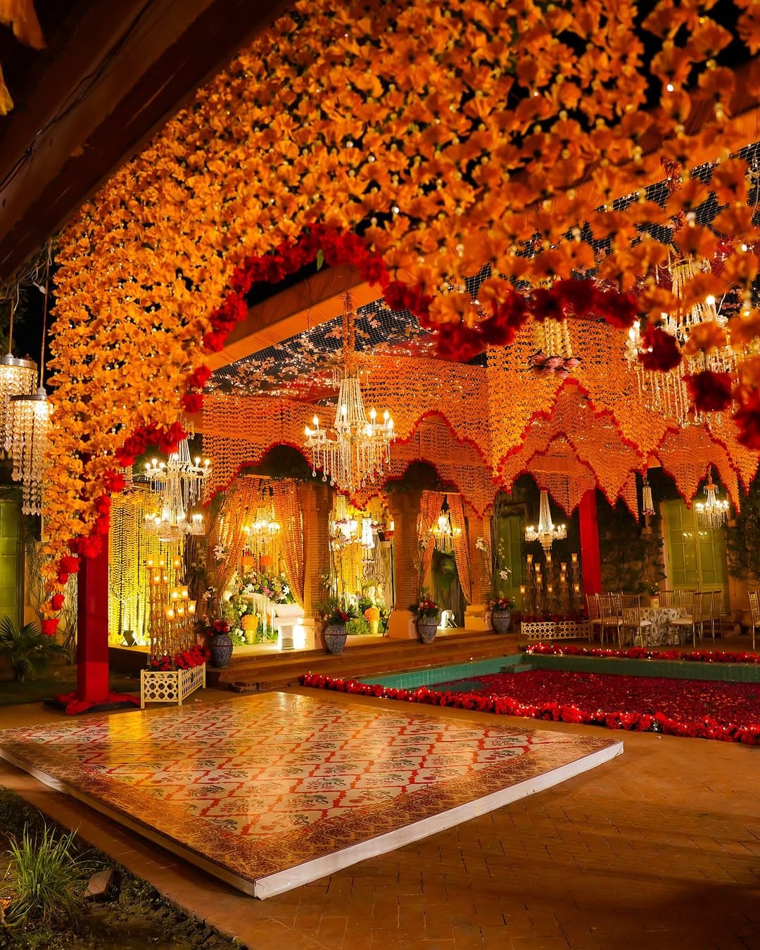 Wedding stage decor in Chandigarh